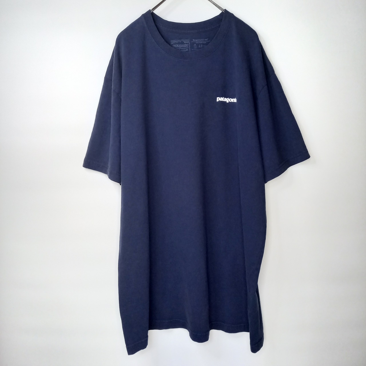 パタゴニア　レスポンシビリTシャツ　半袖　ネイビー　L