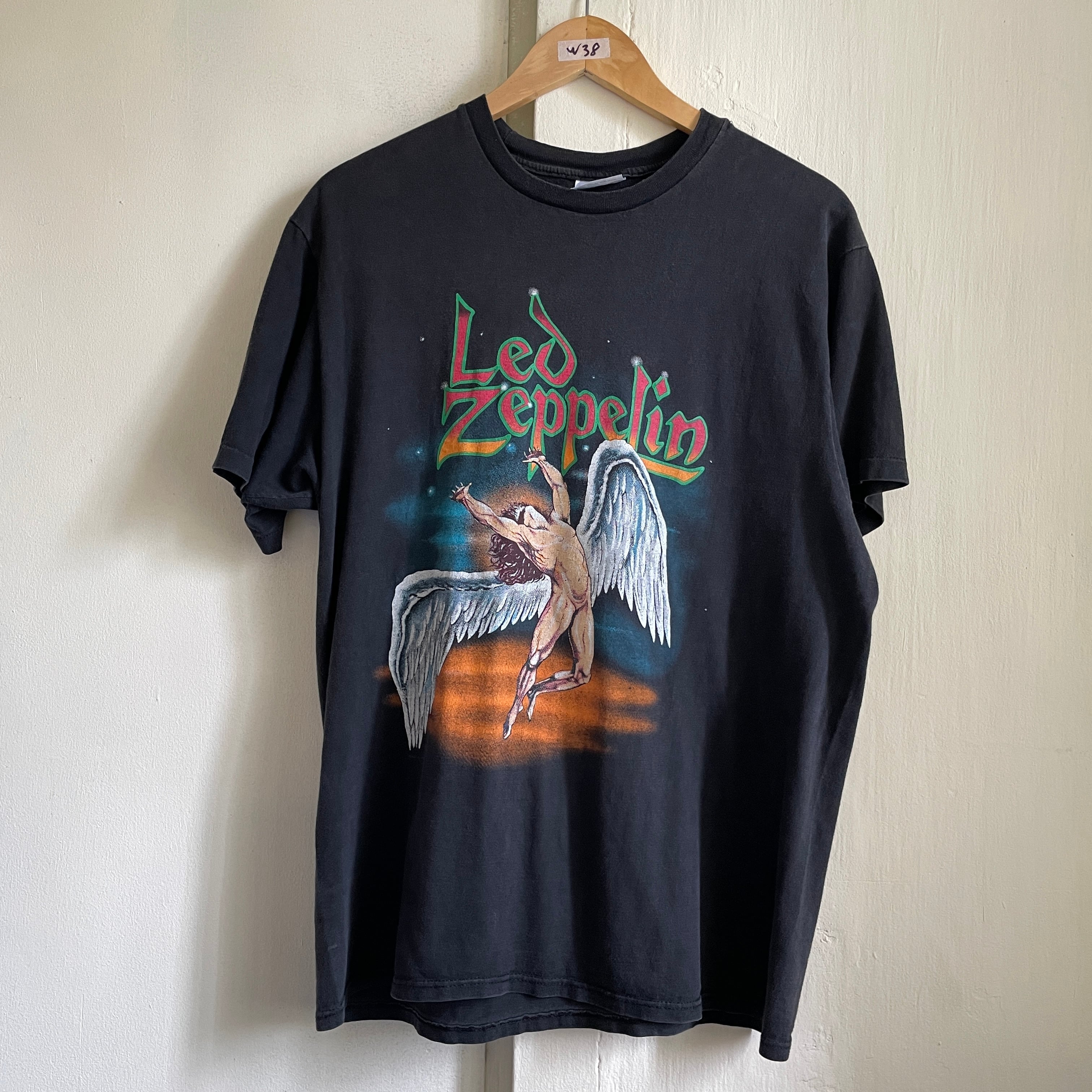 LED ZEPPELINレッドツェッペリンtシャツ XLビンテージオリジナル