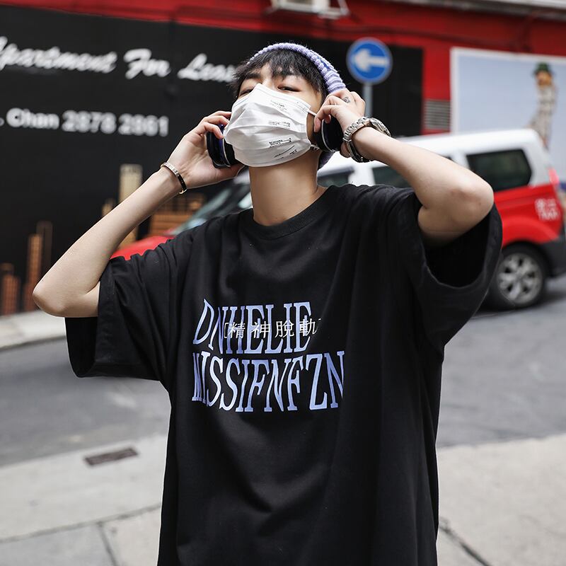 全3色 Tシャツ カットソー プリント カジュアル おしゃれ