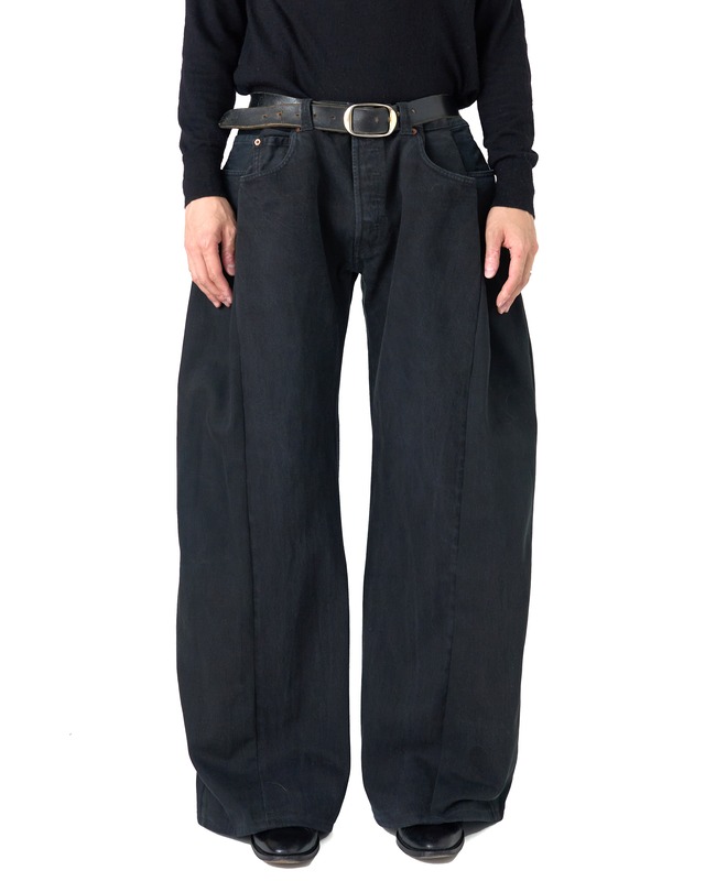 BLESS "Triplejeans 〔Vintage Denim Black〕Size : L"
