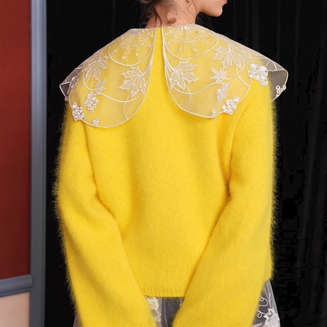 【Camoooni】ラビットファーニット　10965