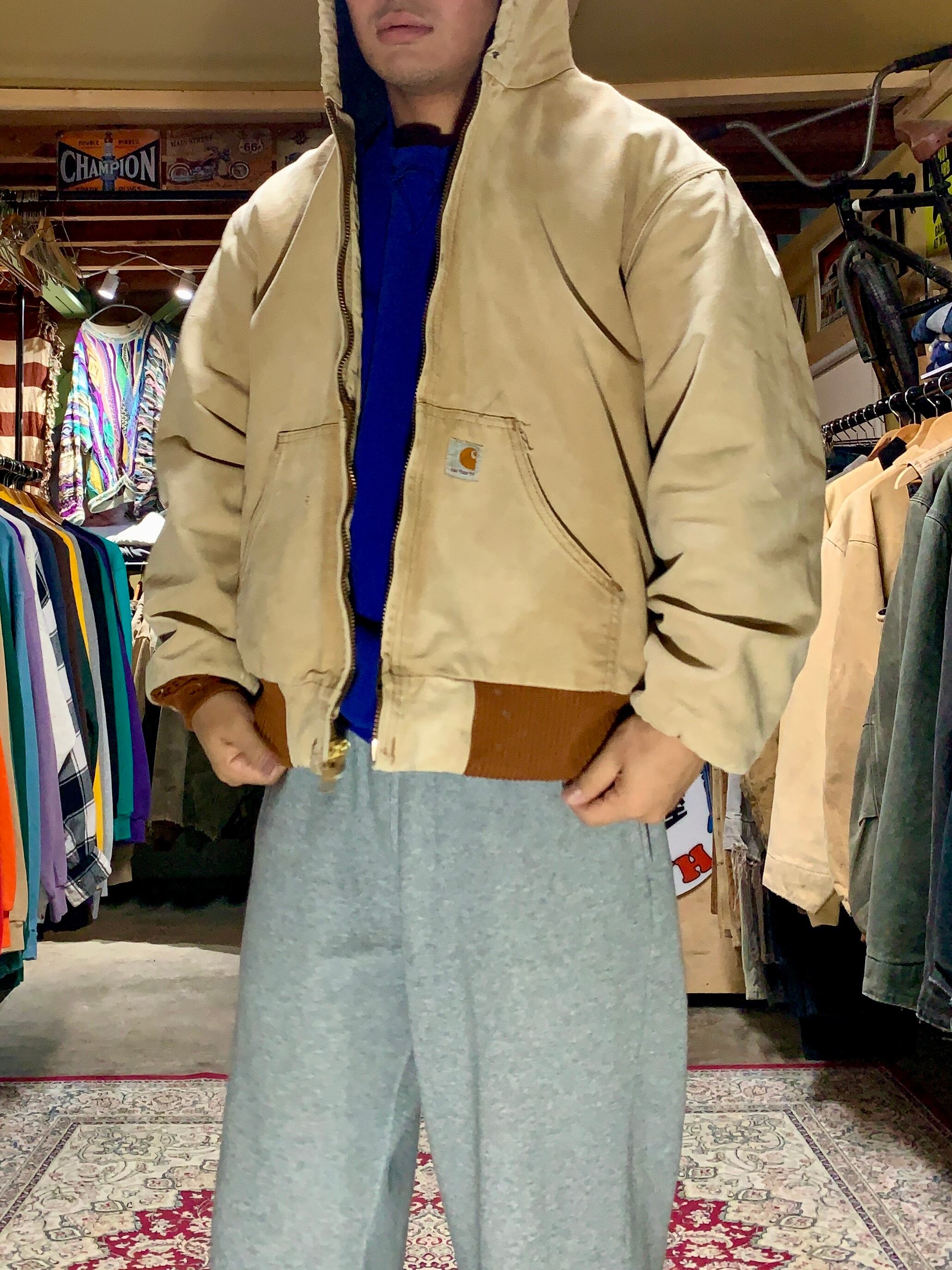 00's Carhartt Active Jacket 【M】(beige) | 古着屋HAMA
