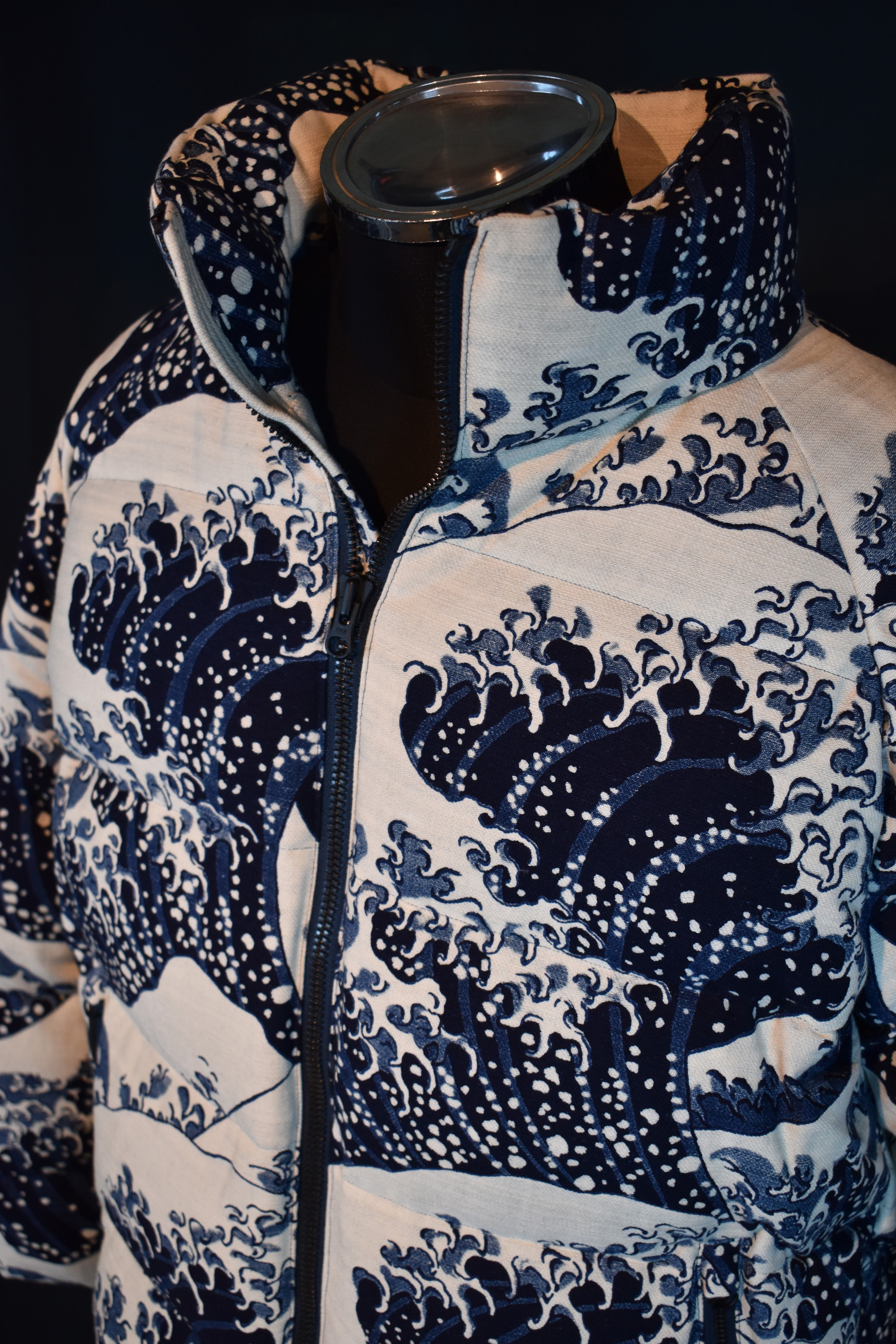 パファージャケット（Puffer Jacket）『波 Nami』 | obarajun