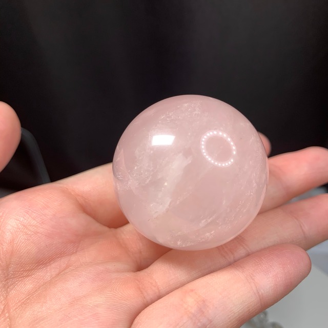ローズクォーツクォーツスフィア