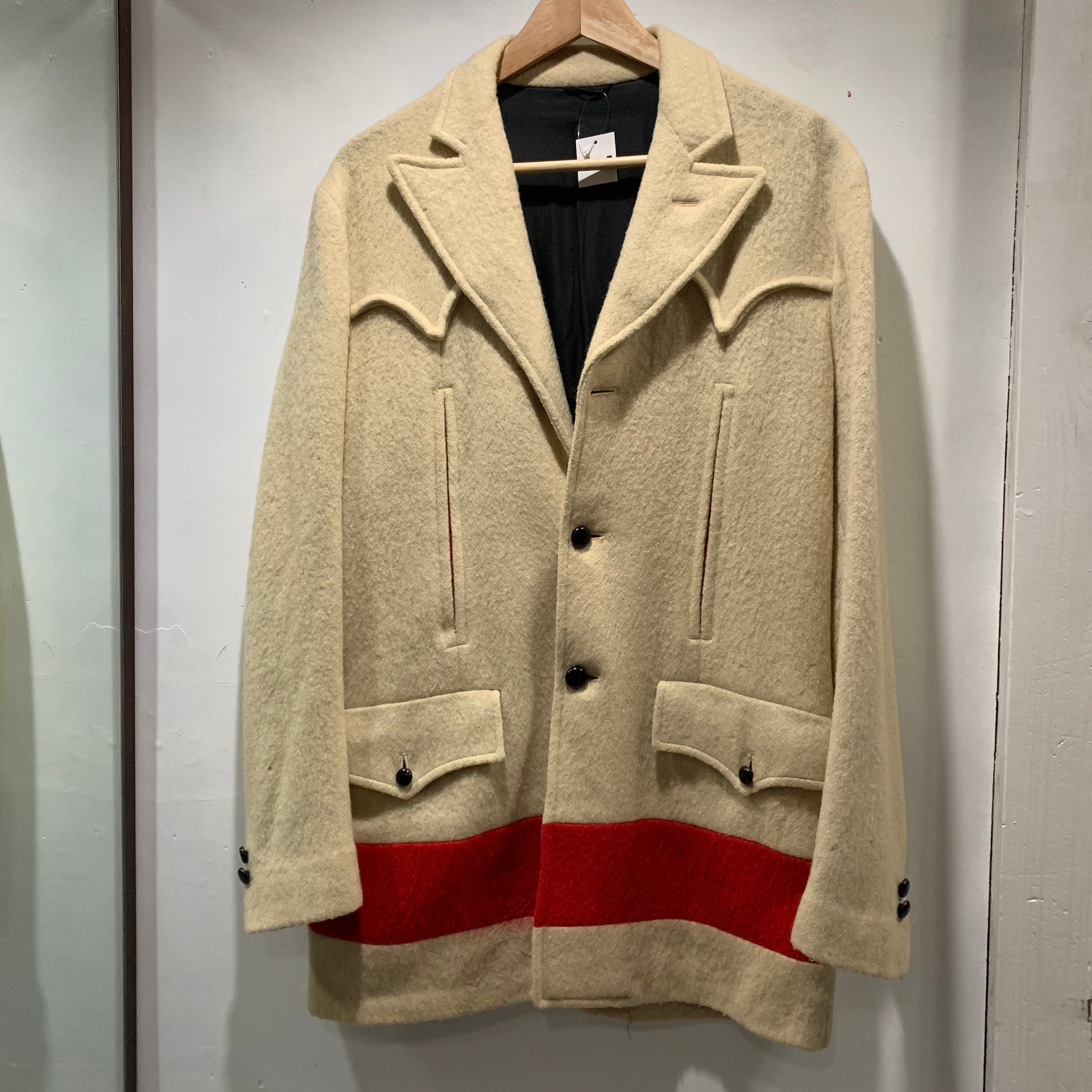 VINTAGE 1950's BLANKET WESTERN JACKET  (beady clothing)