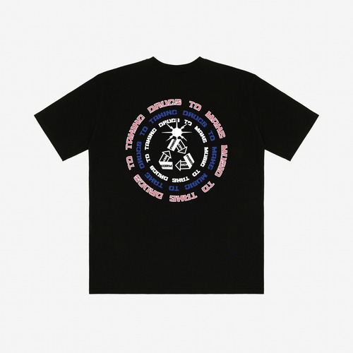 【PAS DE MER/パドゥメ】SPACEMAN3 T-SHIRT Tシャツ / BLACK