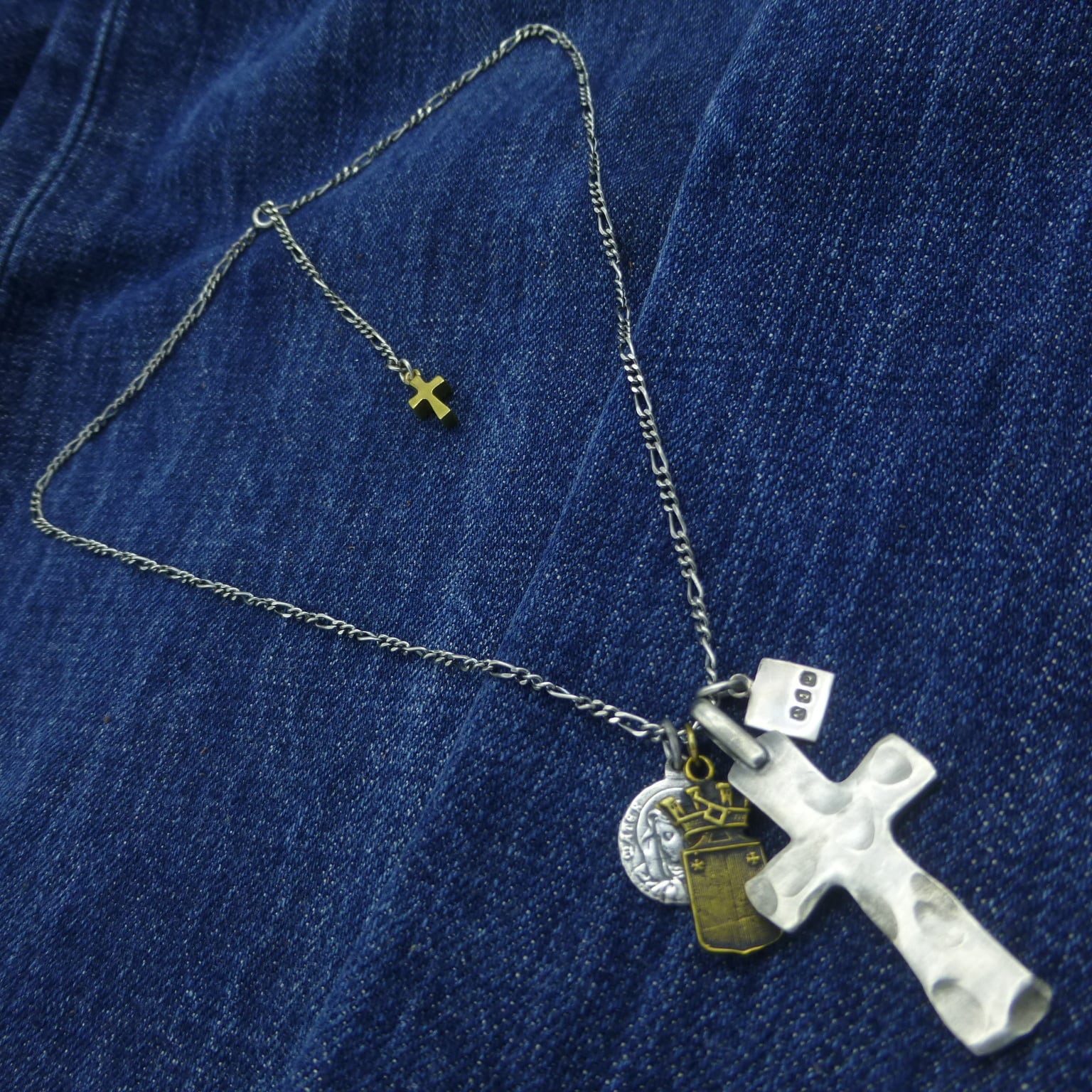 Small Cross with Silver amp japan
