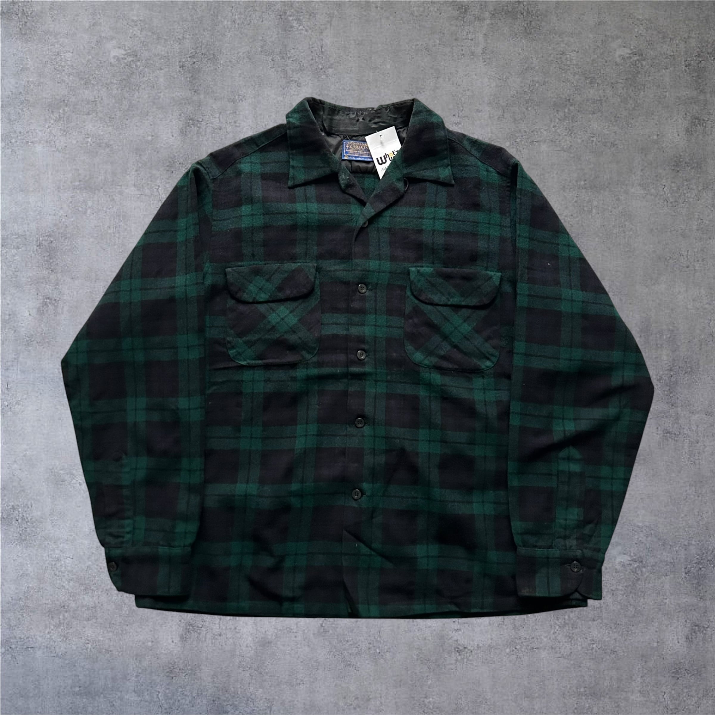 1960s Pendleton Black Watch Board Shirt【高円寺】