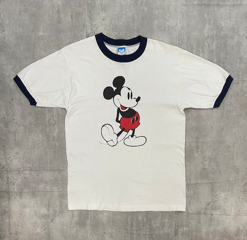 80s Disney Mickyey Mouse Ringer Tee