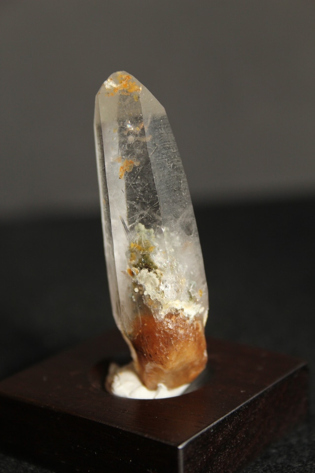 【3201】大分クリスタルまりも ローズウッドベース大