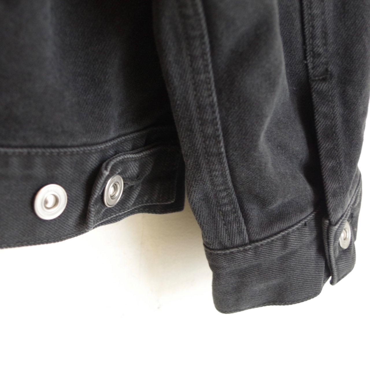 HATSKI Denim07 Box Pocket Denim Jacket Fade Black