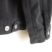 HATSKI Denim07 Box Pocket Denim Jacket Fade Black