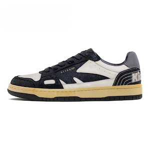 Casual Black Block Sneakers / カジュアル ブラック ブロック スニーカー