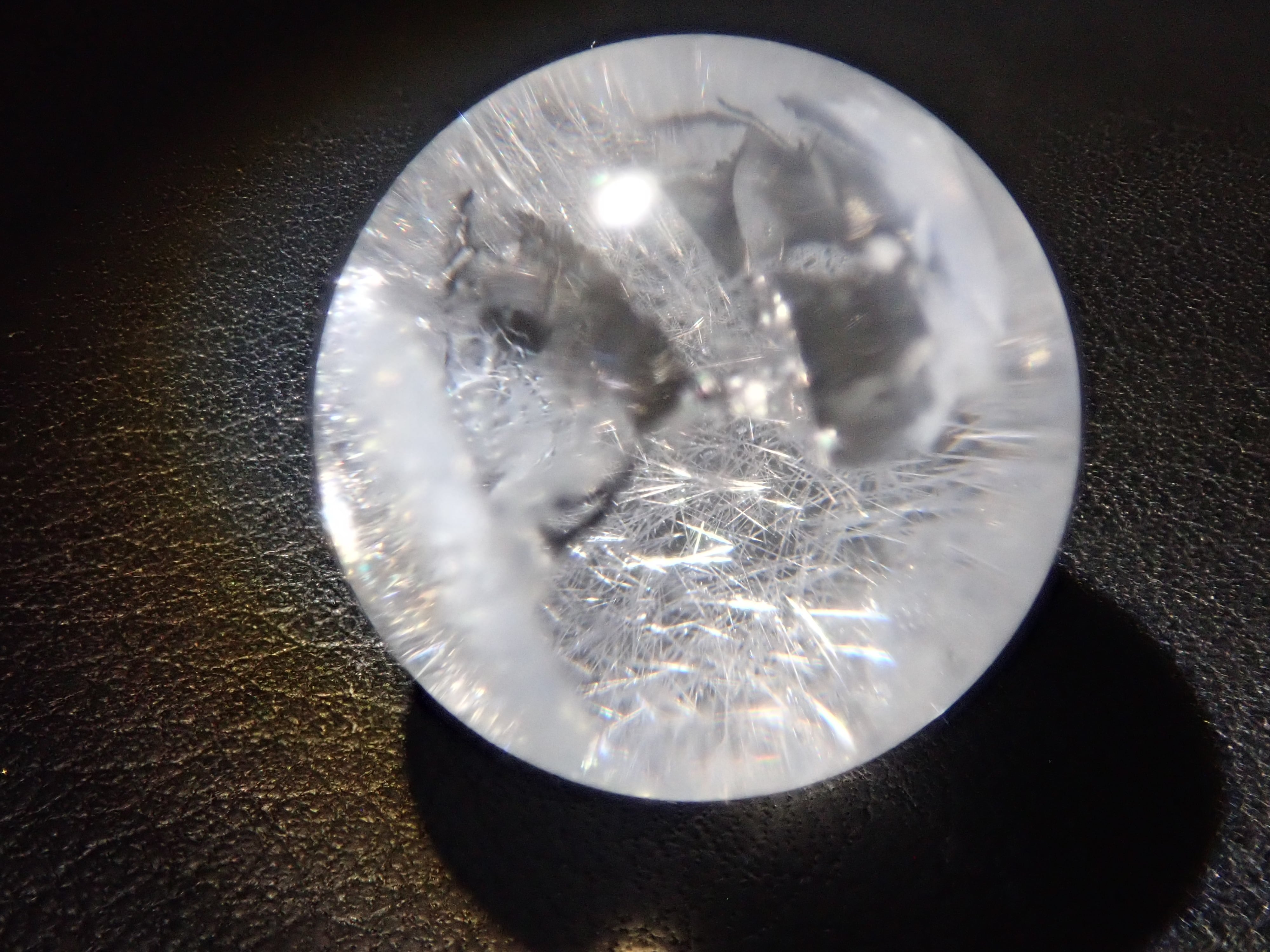 【新商品】ブラジル産ファントム・デュモルチェライトインクォーツ 33.479ct