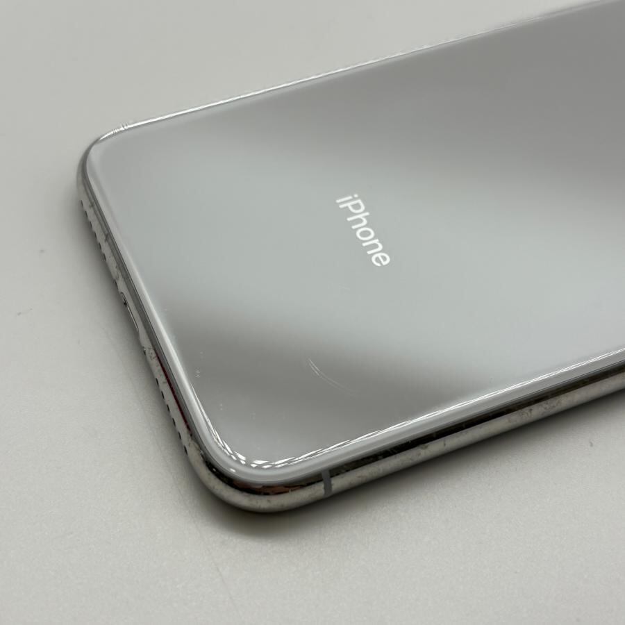 iPhoneX 256GB SIMフリー Apple シルバー ドコモ SIMロック解除済み