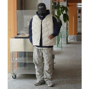 Quilted down vest 0446