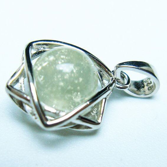 リビアングラス ペンダント 一点物 112-11823