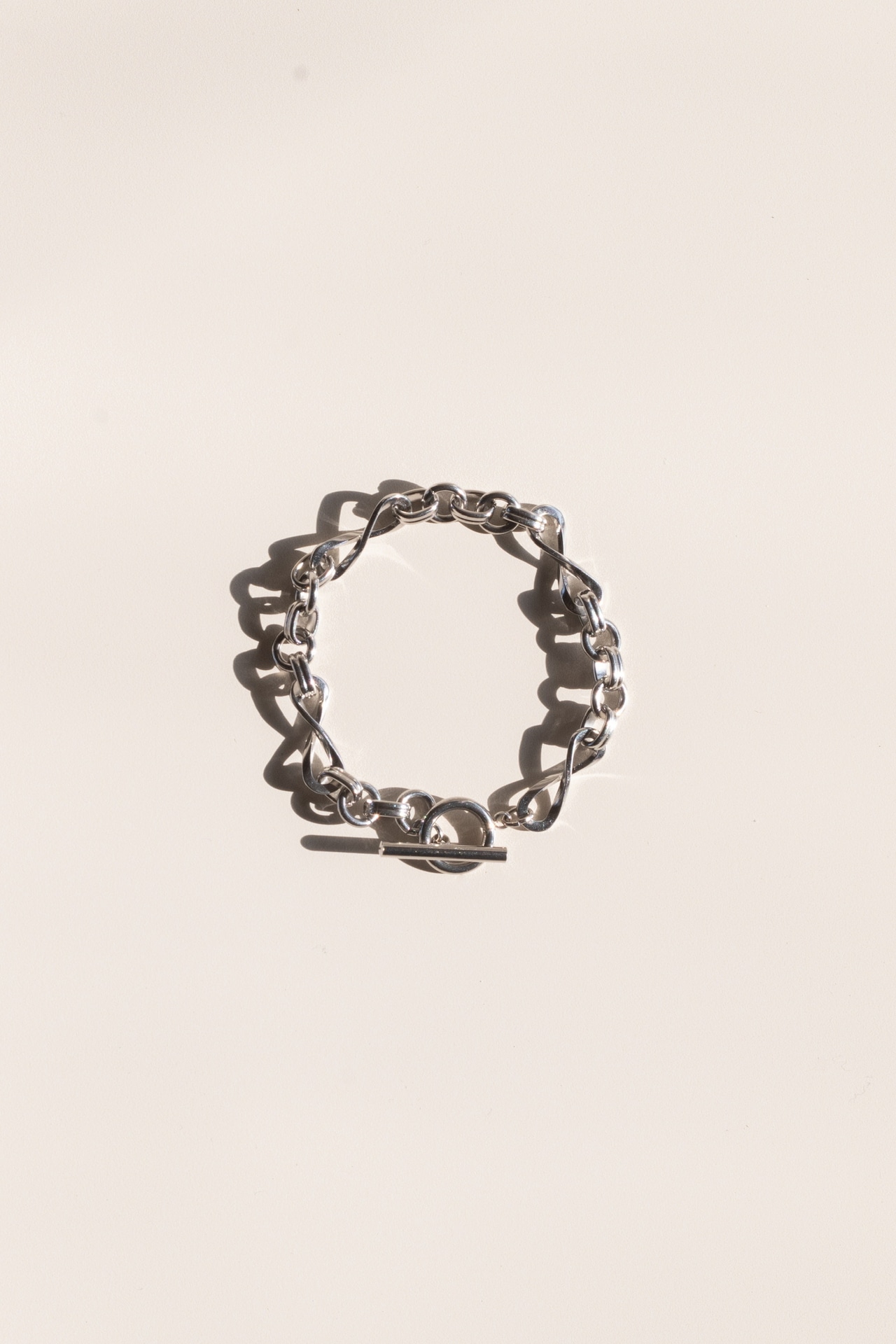 『繋がりの軌道』 orbit chain bracelet
