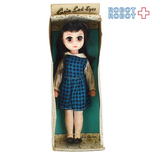 スージーサッドアイ スージー サッド アイズ 青と黒のワンピース 箱入 1960's