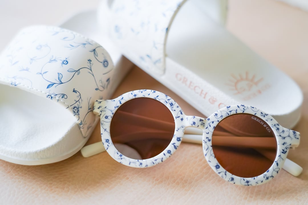 GRECH＆CO. サングラス オリジナルラウンド Scandi Floral 偏光
