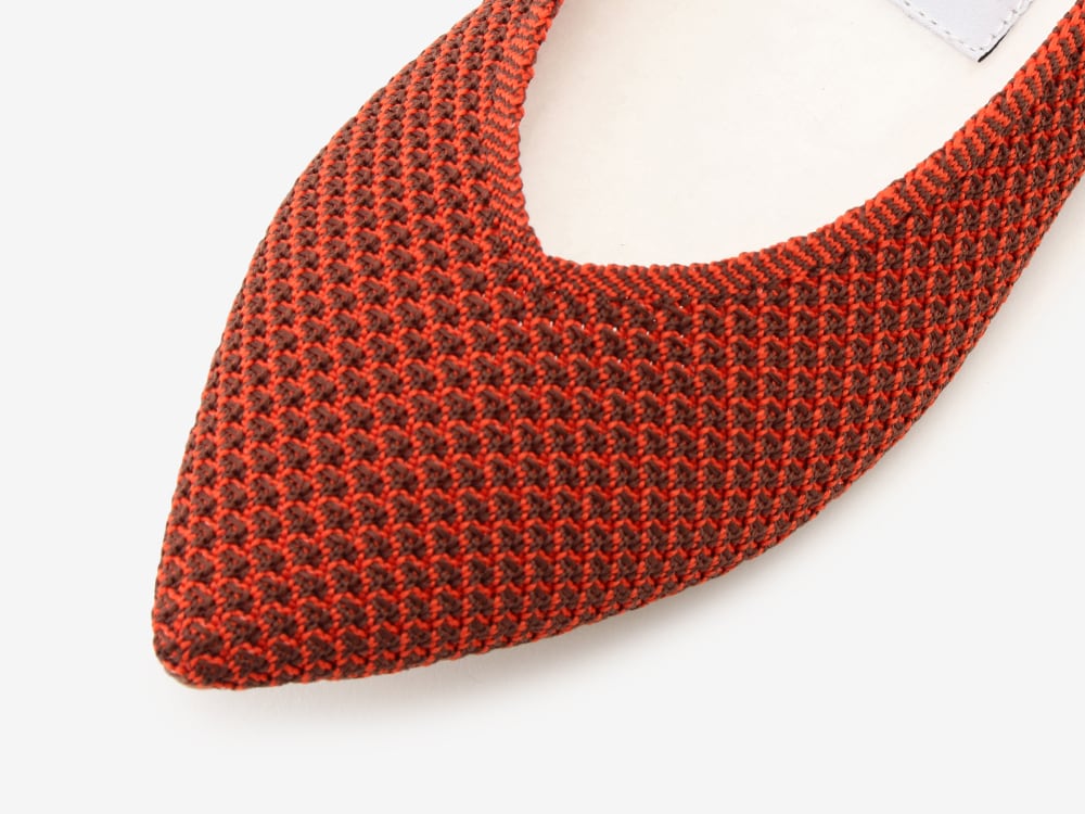 pointed-LAND / RED & BROWN | Offen