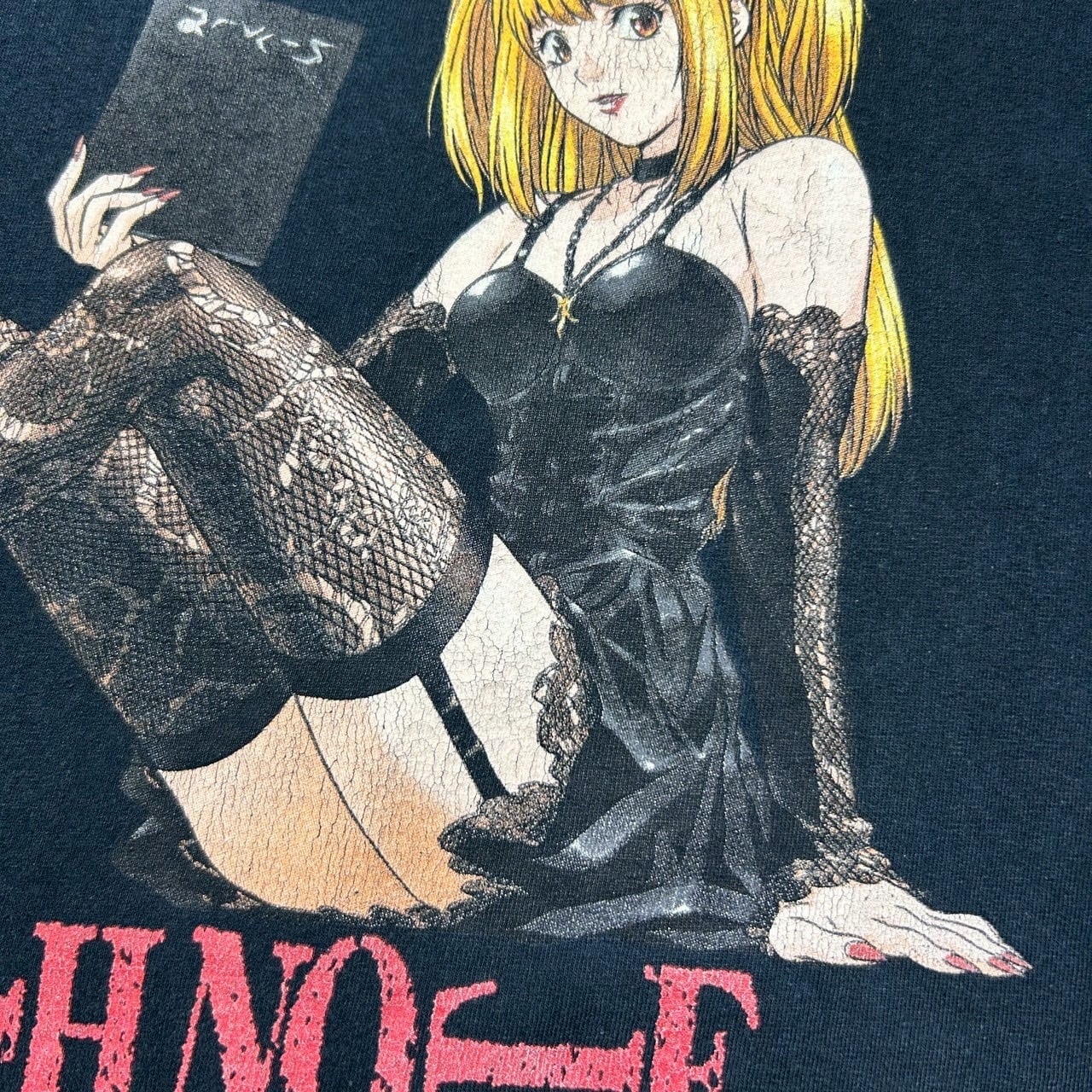 DEATH NOTE 弥海砂 ミサミサ T-shirt | 古着屋 極楽家