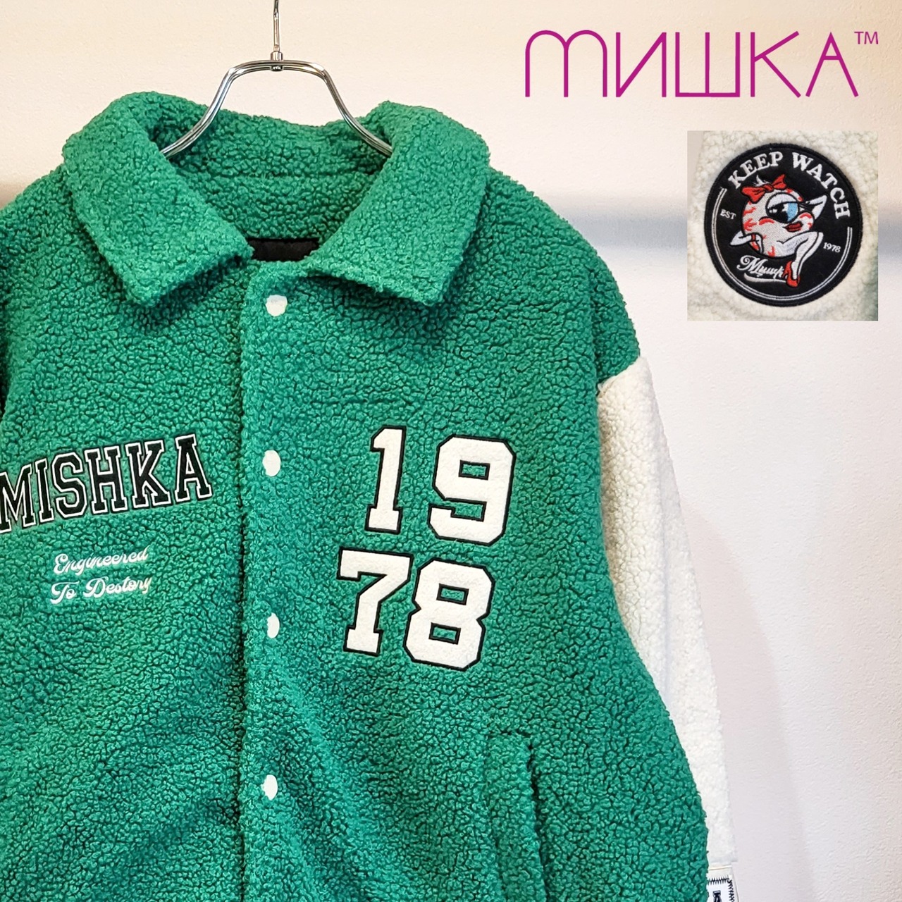 【MISHKA】MISHKA BOA JACKET