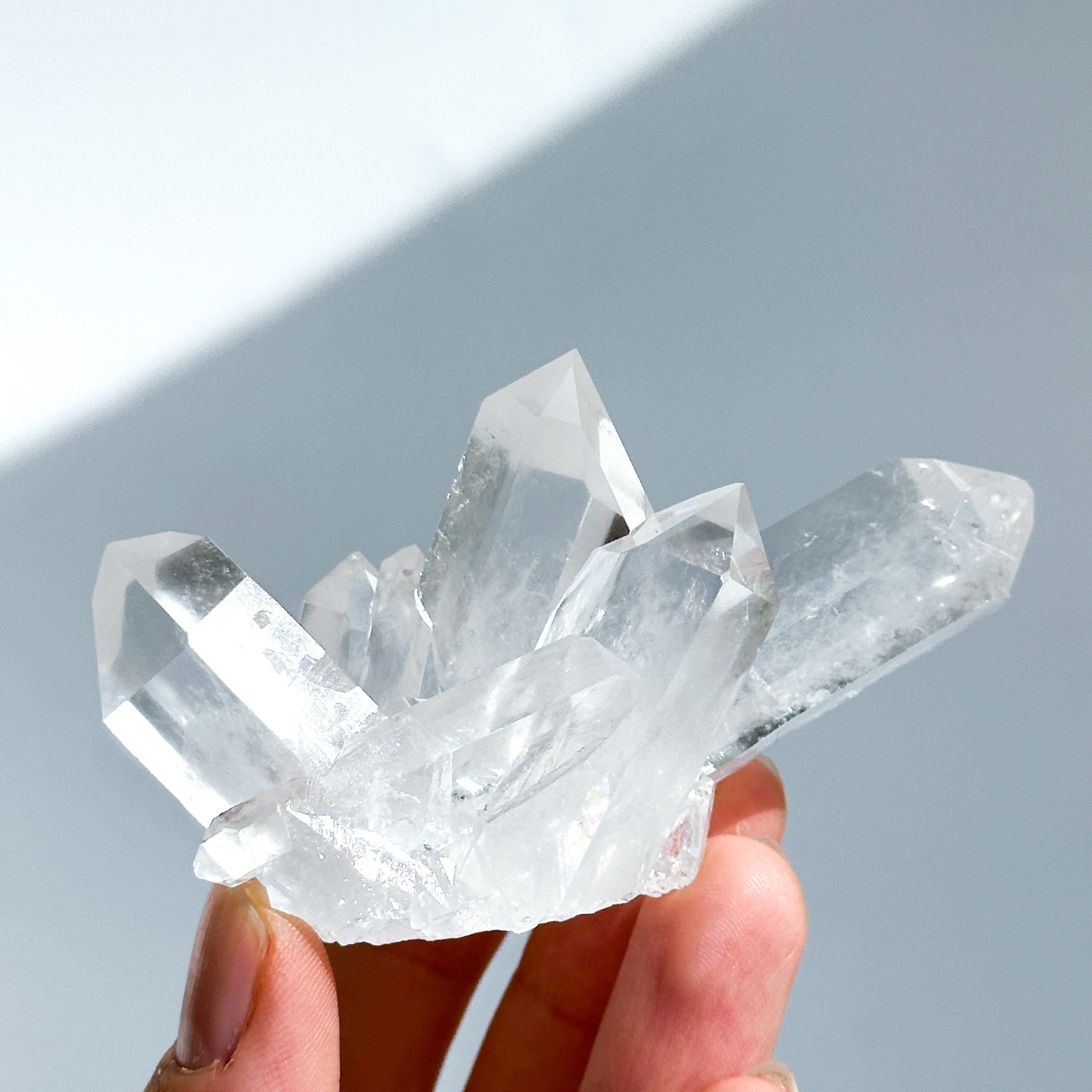 ゼッカ産水晶クリアクォーツ クラスター92◇ Clear Quartz ◇天然石