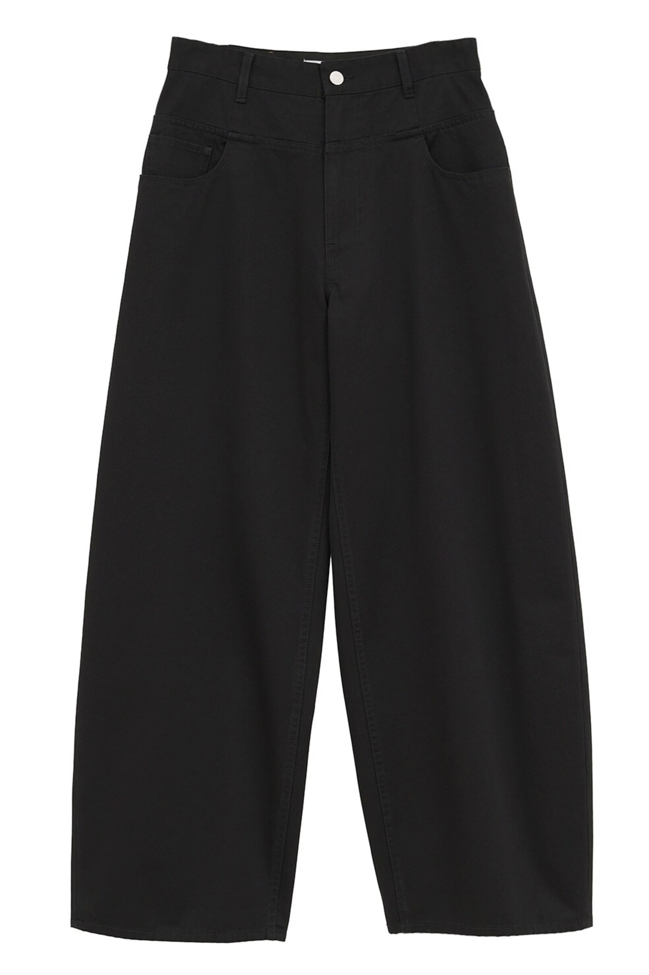 CLANE LOW WAIST BARREL PANTS 2色展開