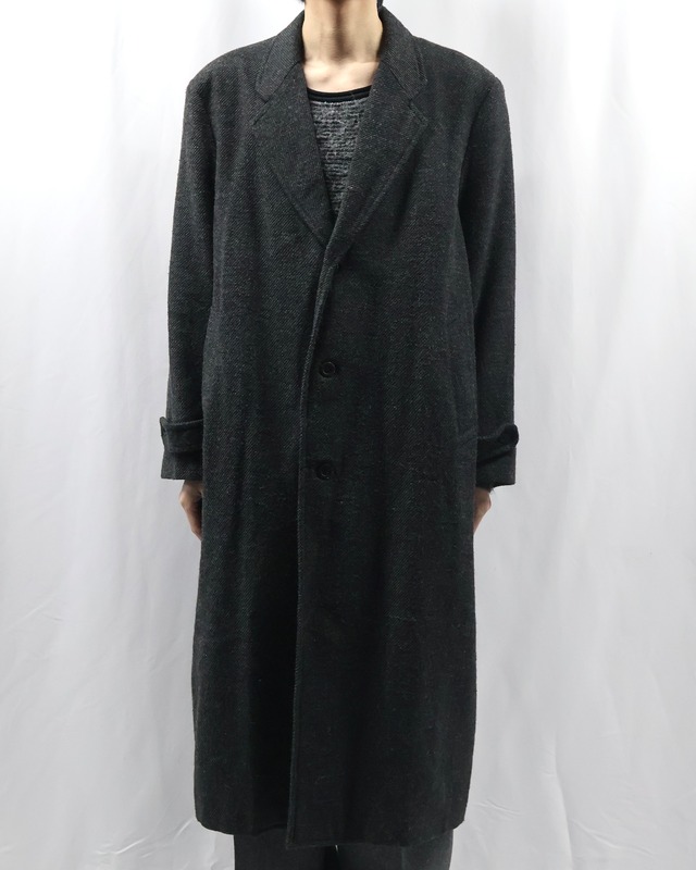 3B single breasted tweed coat