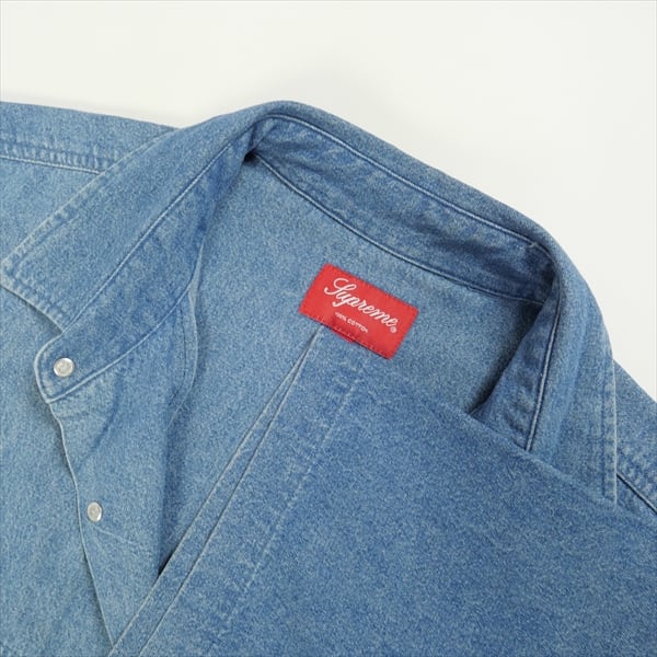 Size【L】 SUPREME シュプリーム 19SS 2-Tone Denim S/S Shirt 半袖