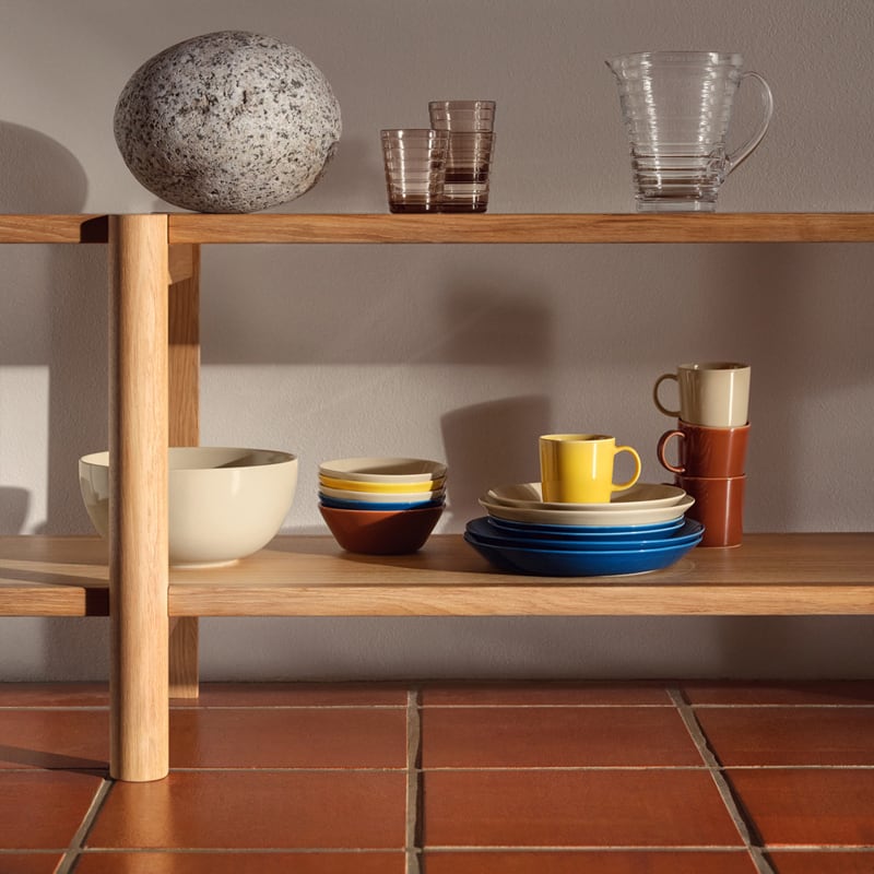 ティーマ プレート 17cm ヴィンテージブラウン［ iittala ］ | REAL
