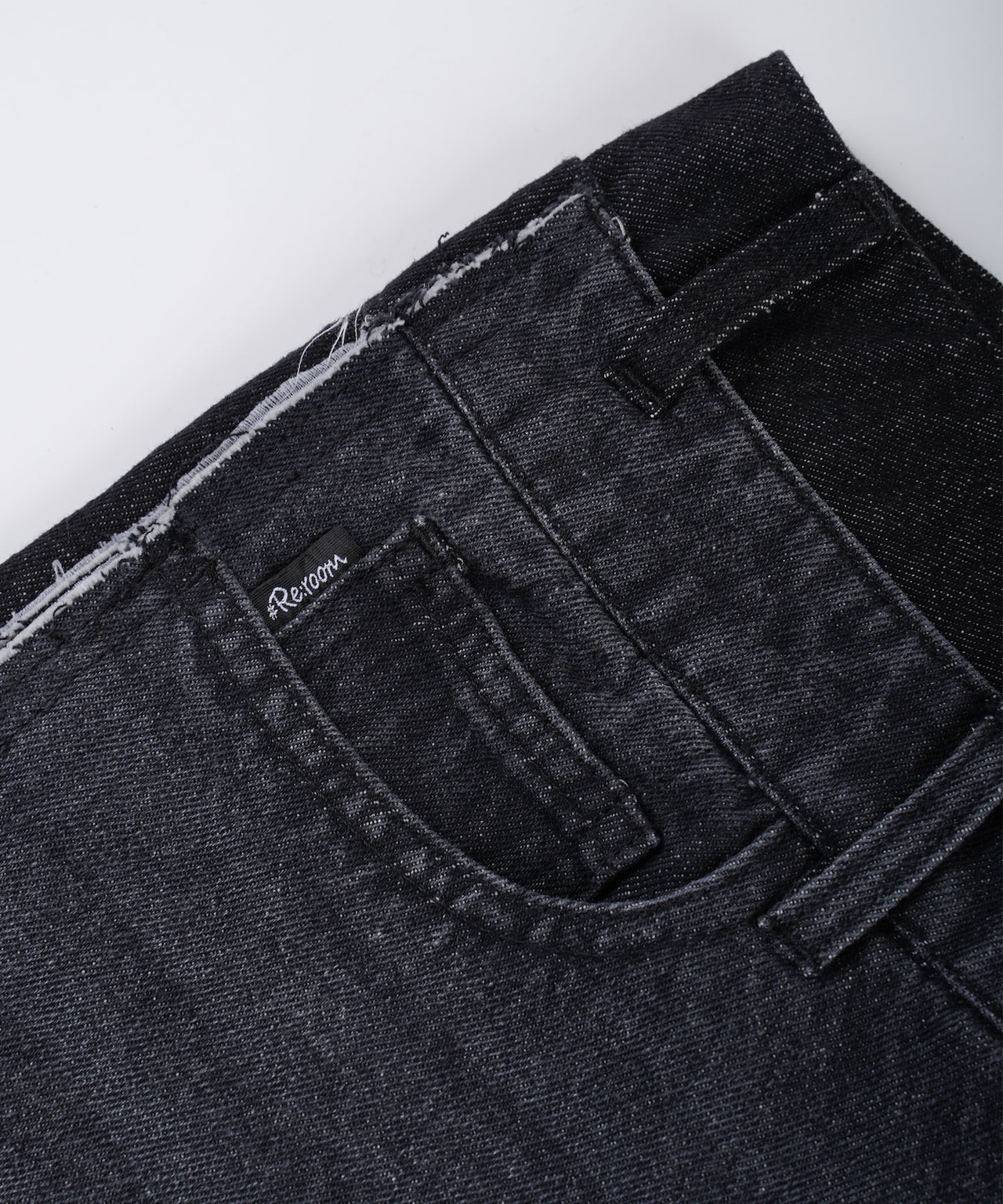 【#Re:room】SIDE LINE W WAIST VINTAGE SLIM DENIM ［REP232］