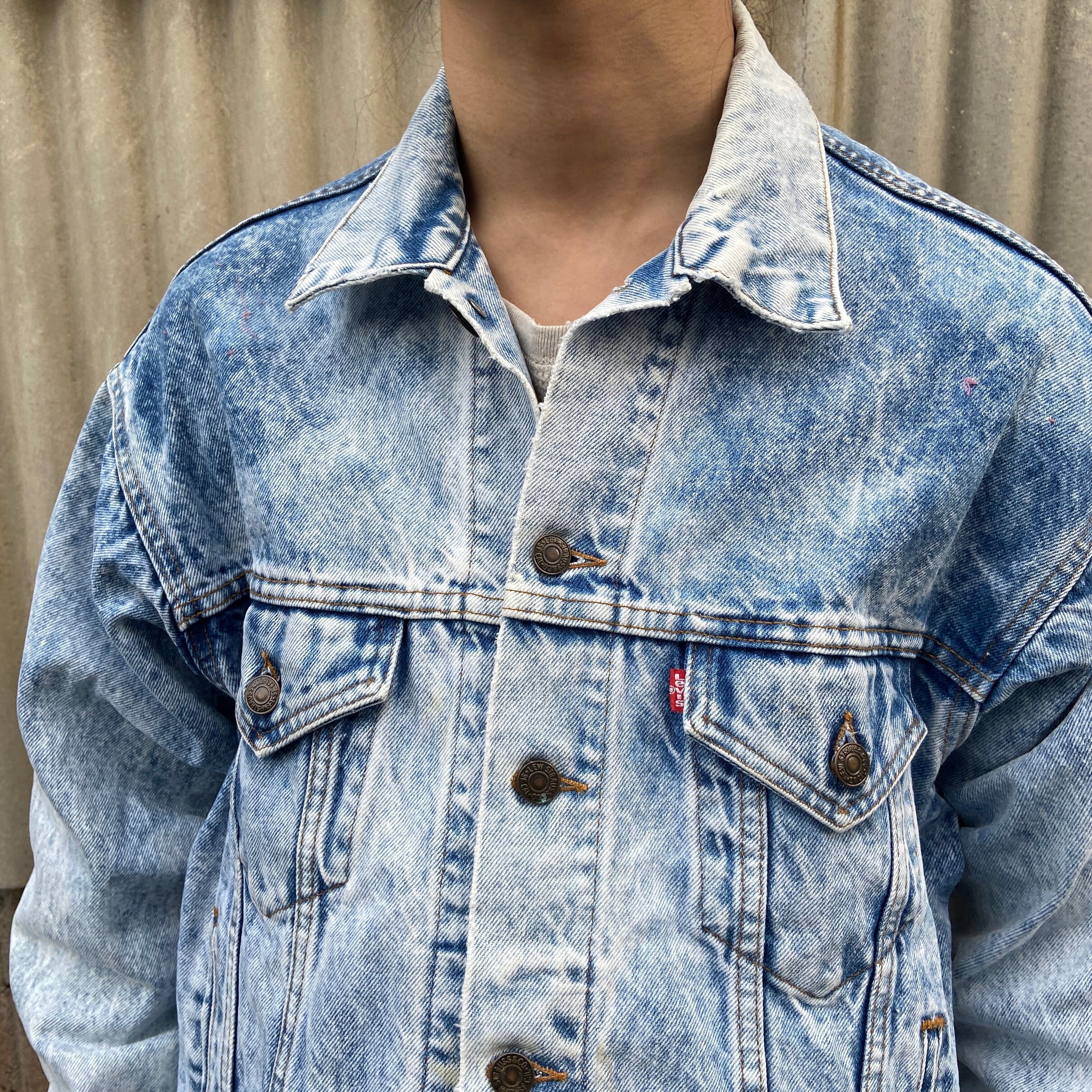 USA製 90年代 ビンテージ Levi's リーバイス 70507-0219 ケミカル ...