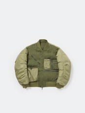 【DAIWA PIER39】TECH REVERSIBLE MA-1 DOWN JACKET