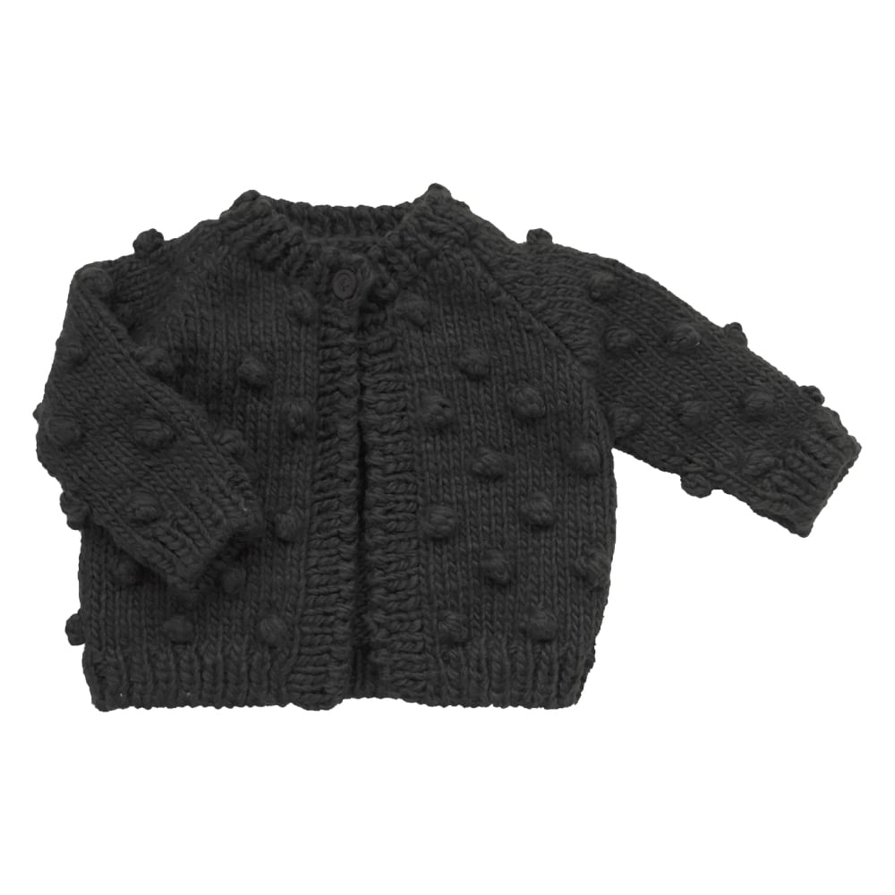 【予約販売|10月中旬入荷予定】THE BLUEBERRY HILL / Popcorn Cardigan / Black