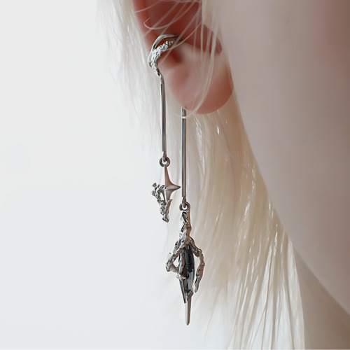 Dream core tassel ear cuff【2color】 C0255