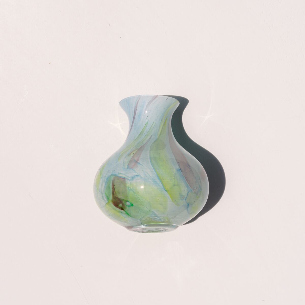 Watercolor Marble Vase