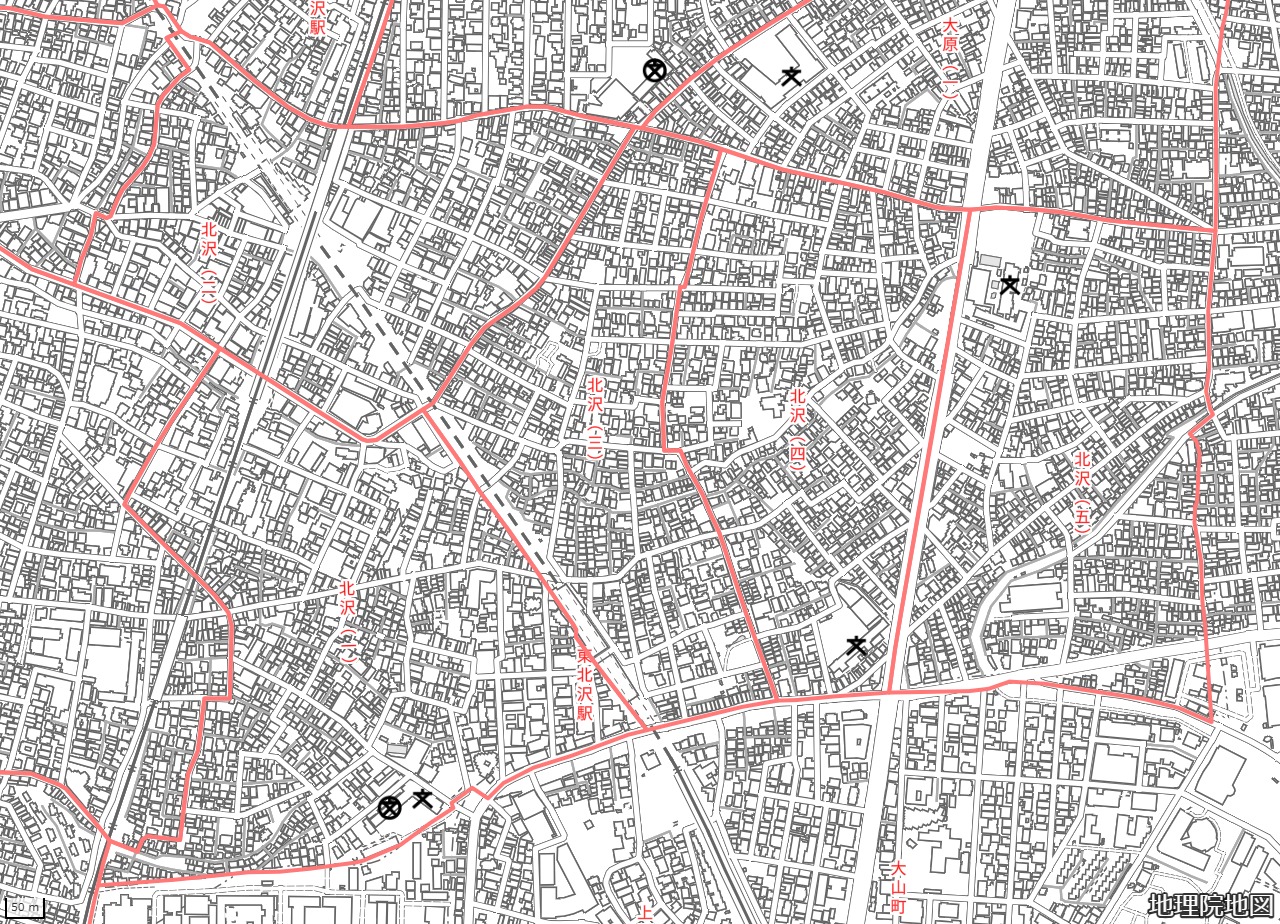 世田谷区北沢　〒1550031｜ポスティングバッグ - Remap -