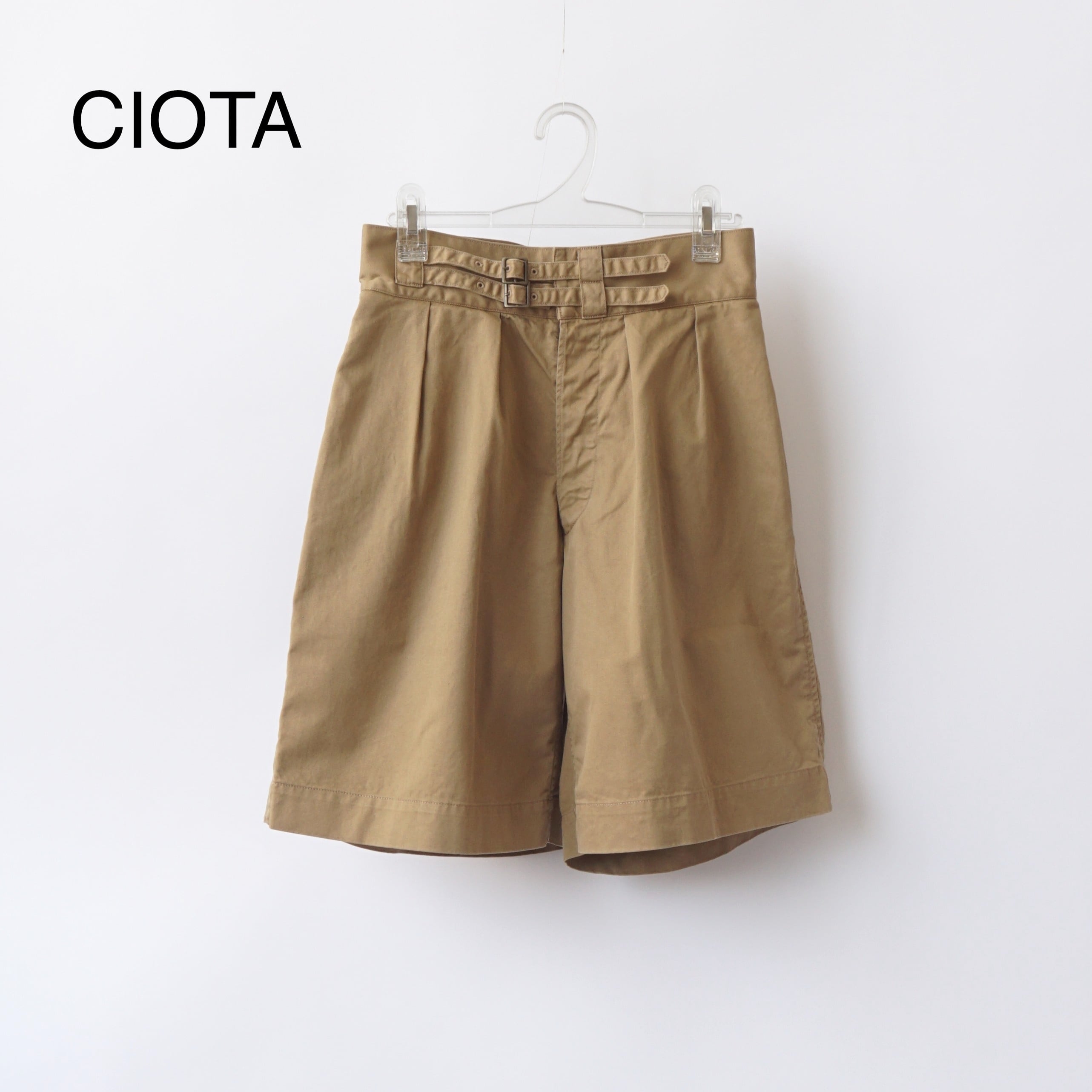 CIOTA/シオタ・スビンコットンポリエステルツイルワークパンツ | a