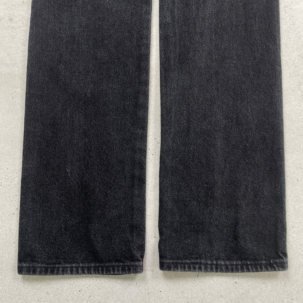 90年代 USA製 Wrangler ラングラー ブラックデニムパンツ 先染め 