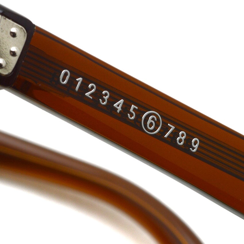 MM6 Maison Margiela / Lunettes17 Envers / Marron / 1C8 マロン