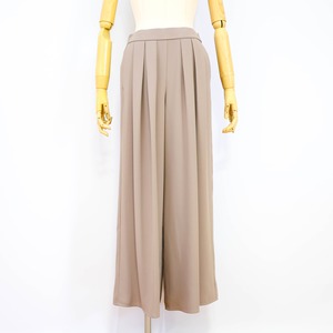 【TOLNERA(トルネラ)　Ｔ61102】フロントタックワイドパンツ