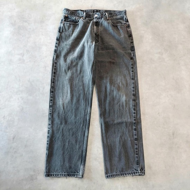 リーバイス550 Levis W36 ブラックデニム 古着 ボトム 20343