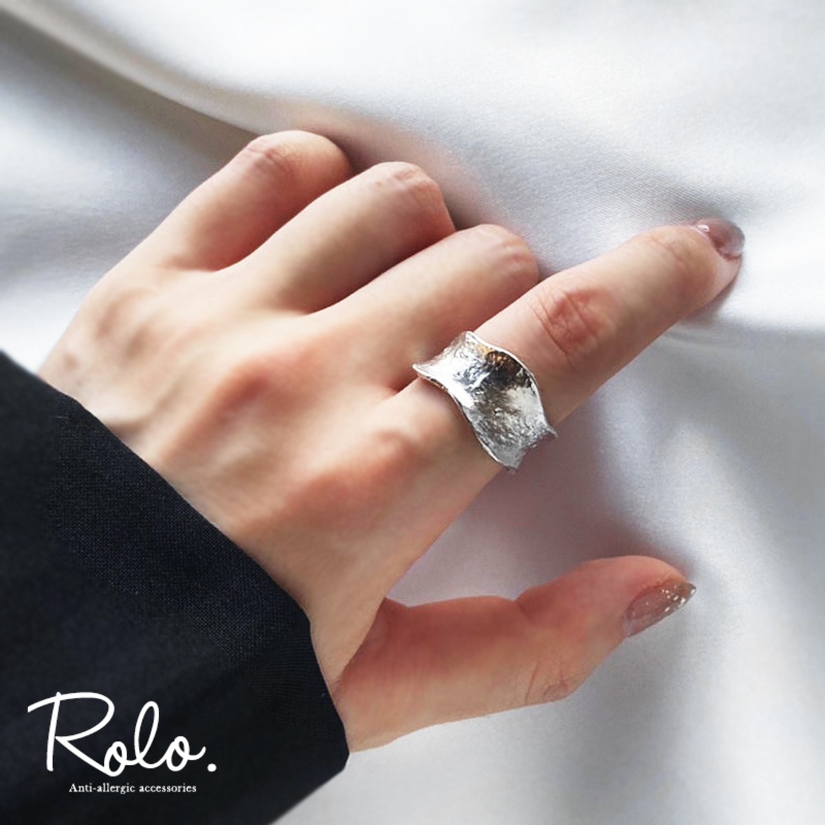 ワイドワープリング シルバー925 | Roloshop BASE店