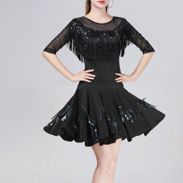 フリンジ Vネック ビジュー フレアスカート セットアップ ds1429