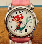 レトロエモい♡リトルマーメイド Watch Pink