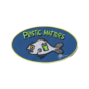 ワッペン　PLASTIC MATTERS