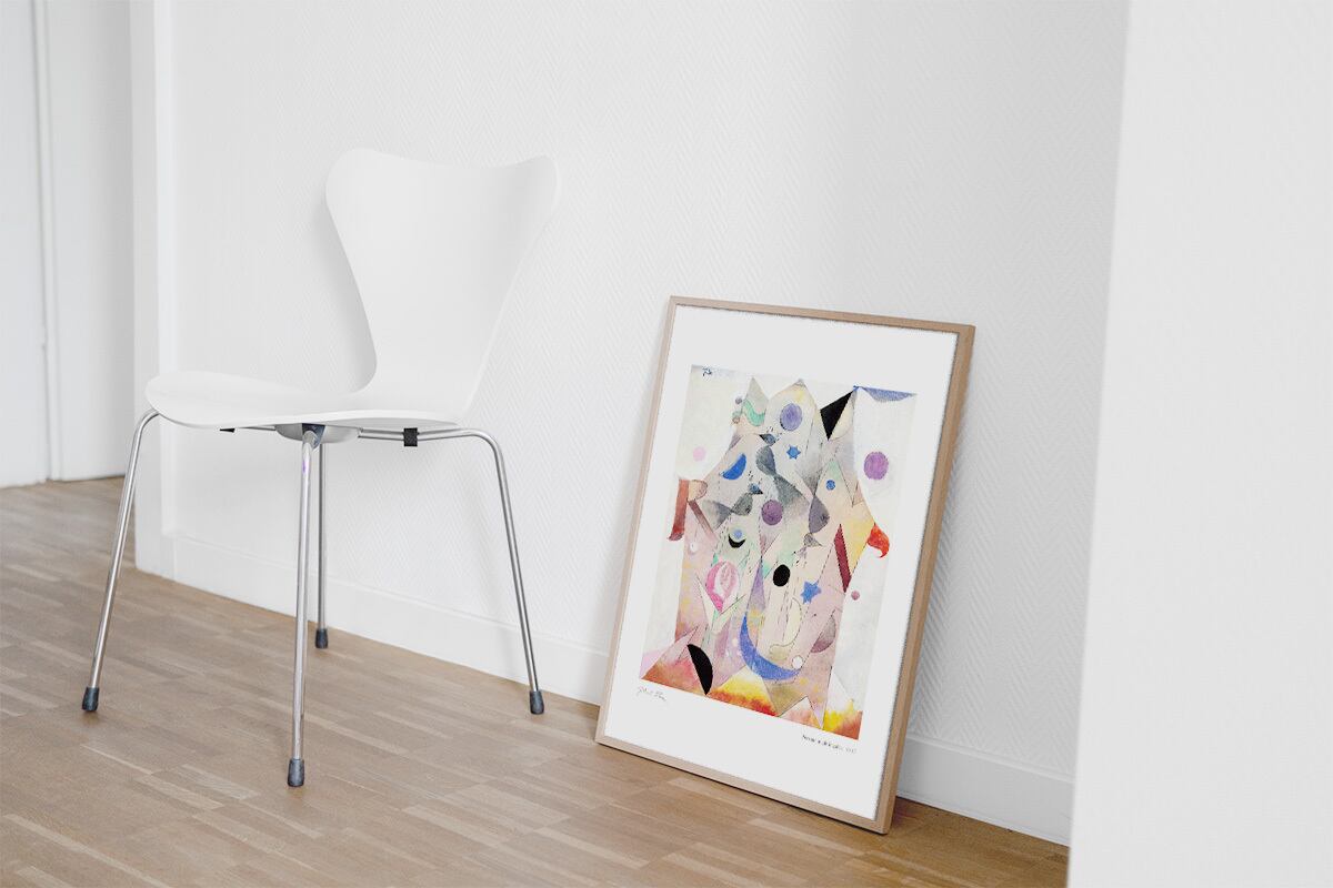 パウル・クレー Persian nightingales アートポスター アブストラクト