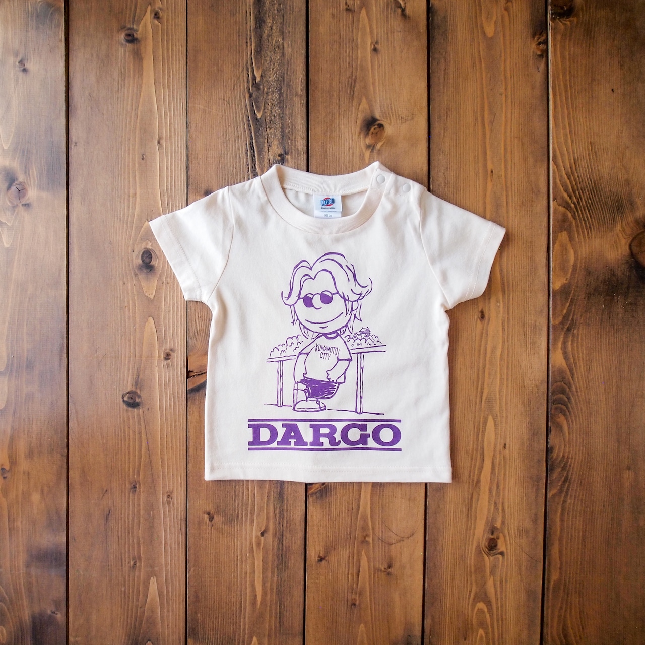【キッズ】【DARGO】J○hn P○anut KIDS T-shirt（2color）